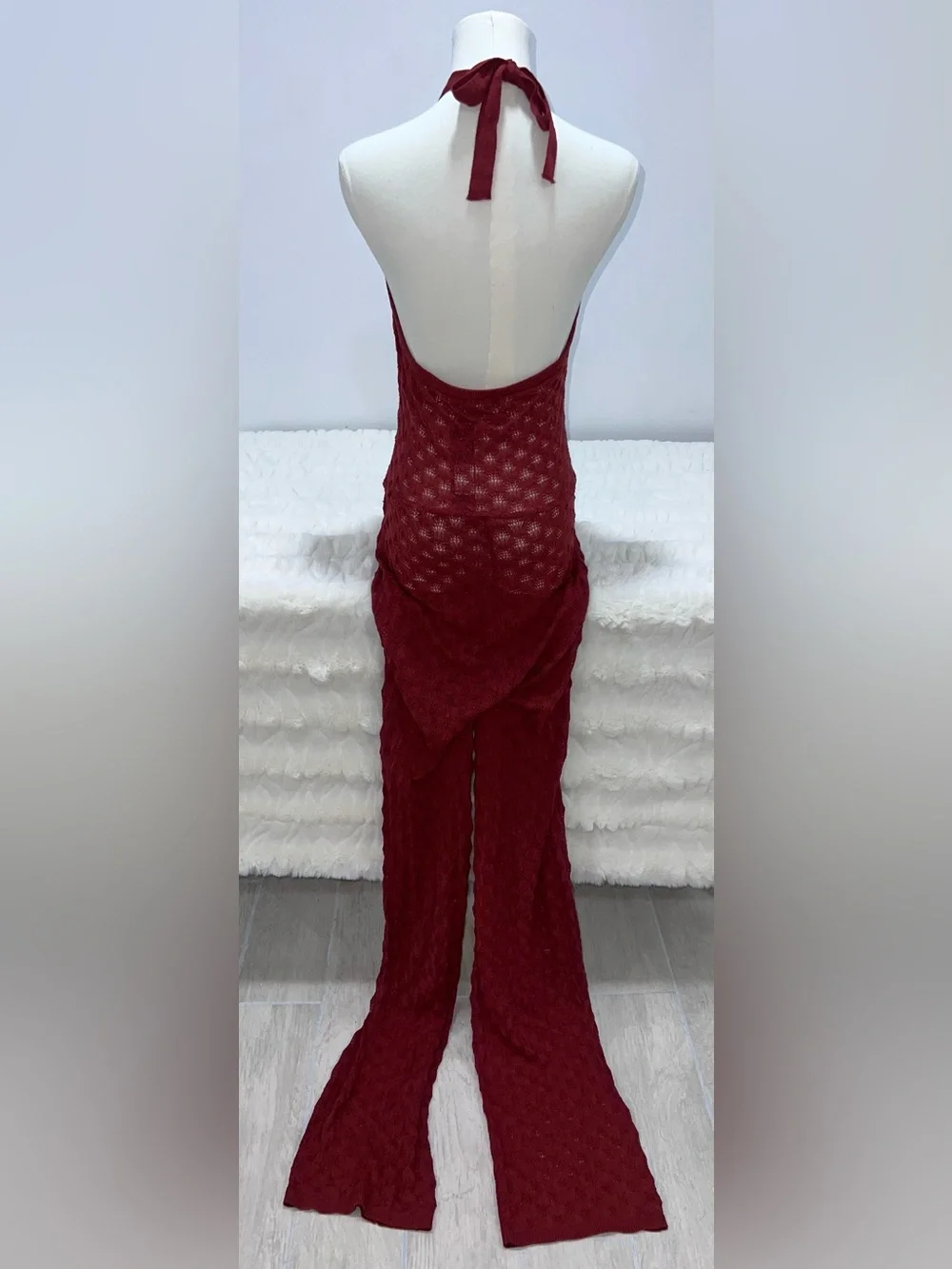 Fashion Nova Feeling Beachy Crochet Jumpsuit - Picture 4 of 6